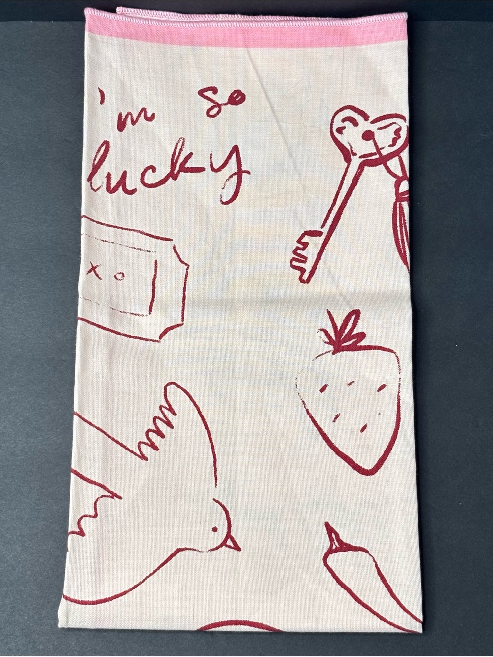Anthropologie My Lover Era Dish Dish Tea Towel NWT 28x21. Sold Out - Picture 9 of 9